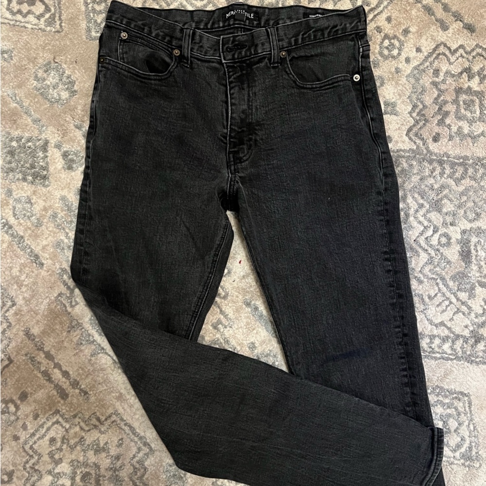 J. Crew Charcoal Denim Jeans